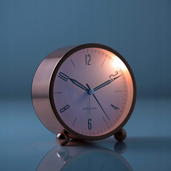 BUDZIK ZEGAREK BEZGŁOŚNY CICHY ZEGAR BEZ TYKANIA Marka inna