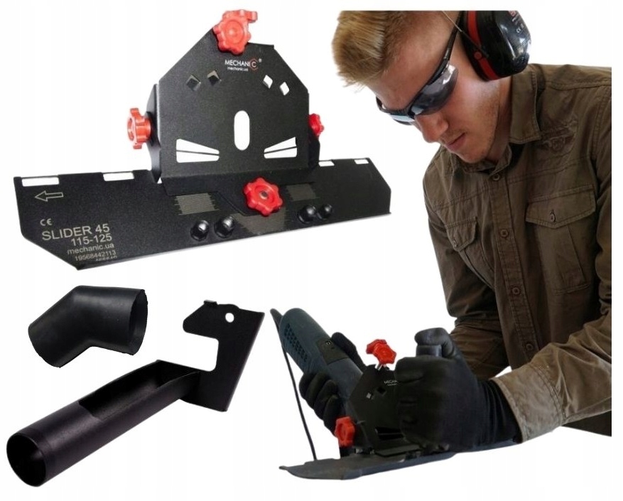 

Slider 45 Przystawka mechanic 45 ° Odpylacz Pipe