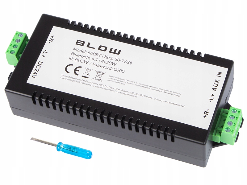 Bluetooth Audio Zesilovač 4x30W