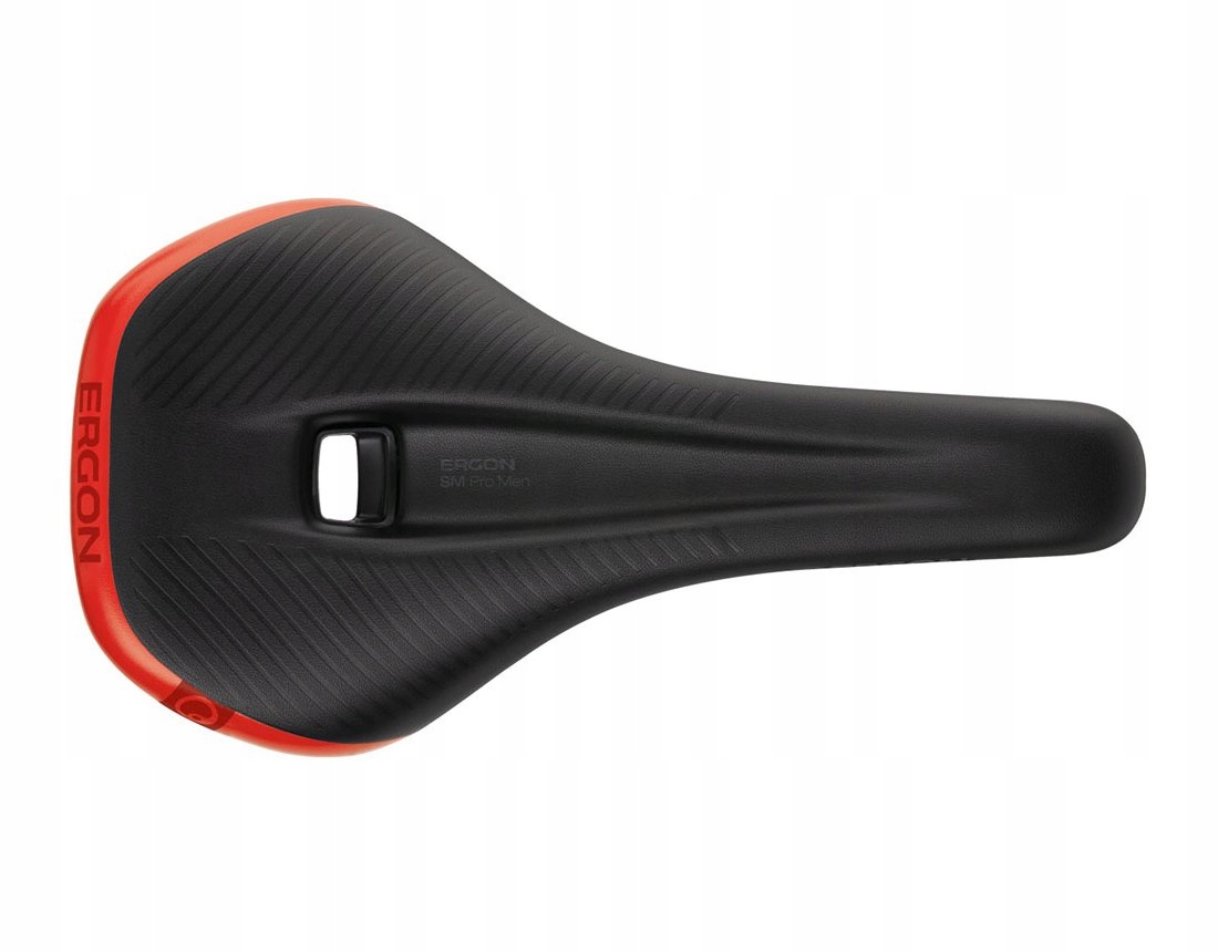 Ergon SM Pro Men siodło Risky Red M/L (12-16cm) Szerokość 1 mm