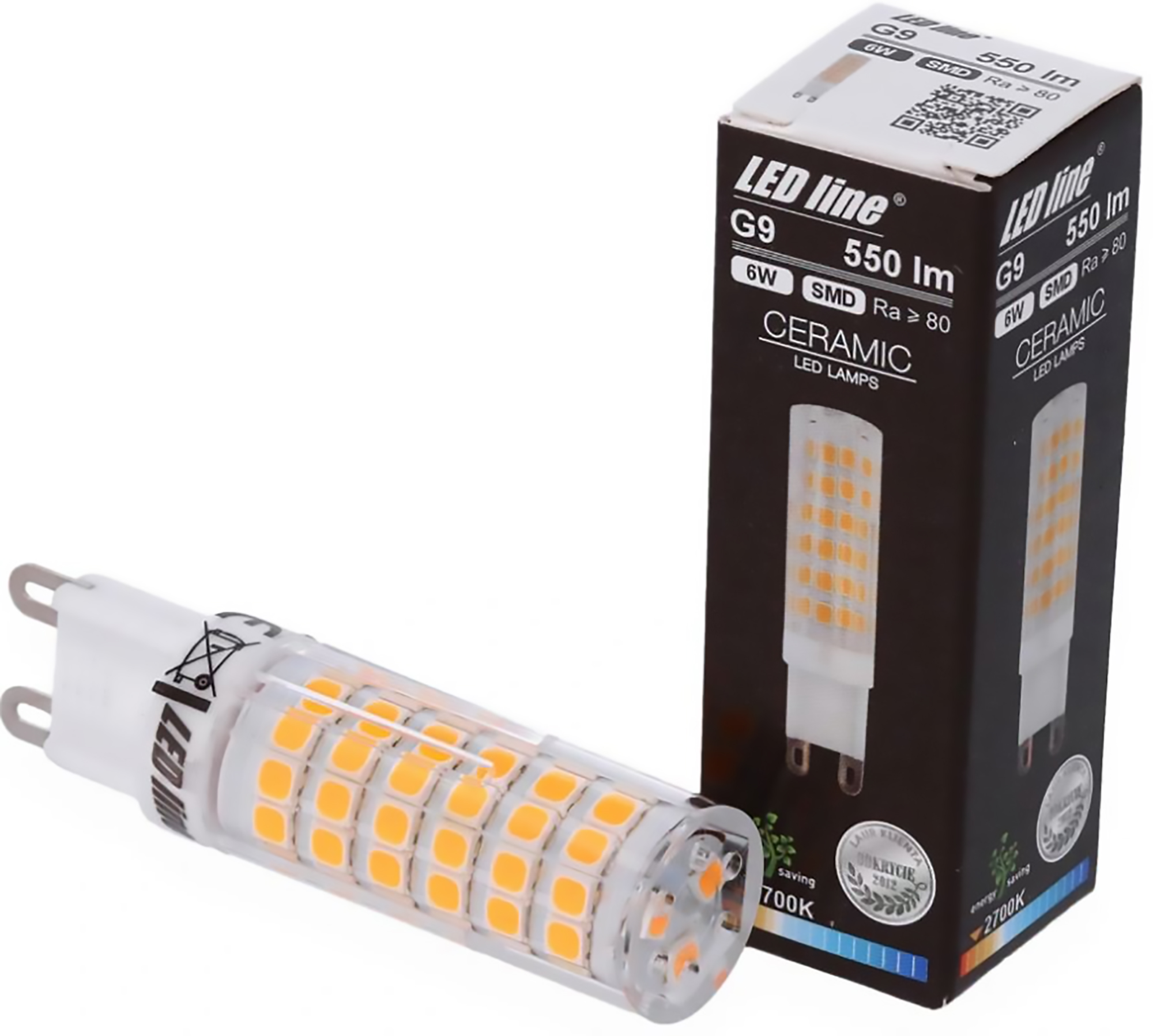 

Led Line Żarówka Led G9 6W 550lm 230V zimna