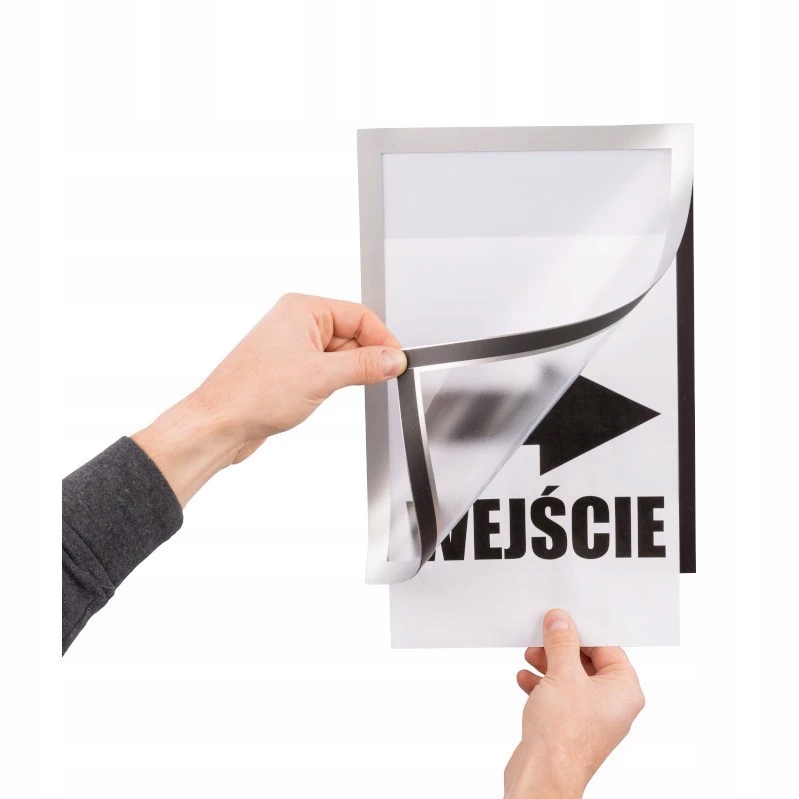 Ramka Plakatowa Magnetyczna A3 srebrna Marka inna