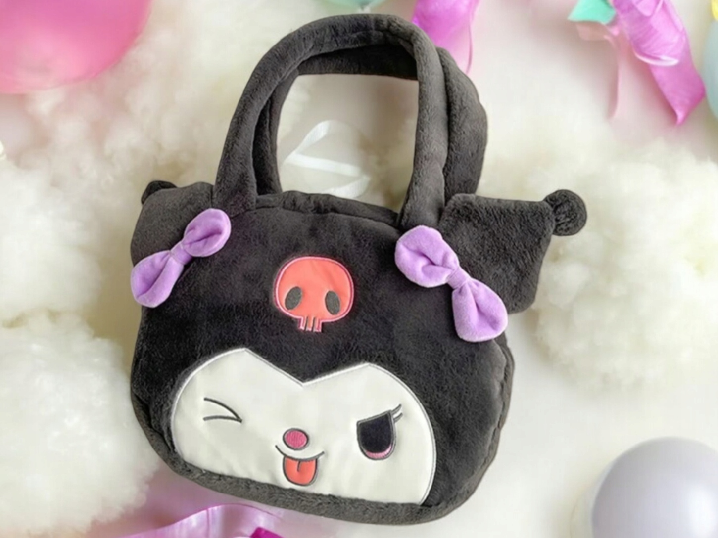 Torebka Kuromi Sanrio MY MELODY PLUSZOWA TOREBECZKA NA RAMIĘ HELLO KITTY Kod producenta 5905413147708