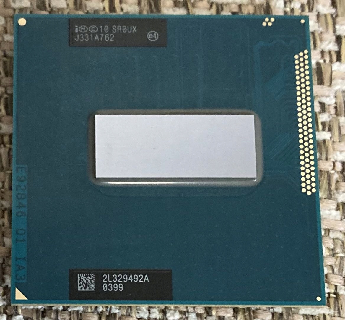 PCパーツ Intel Core i7-3610QE SR0NP Intel Core i7-3610QE SR0NPの通販 by もふ's shop｜ラクマ