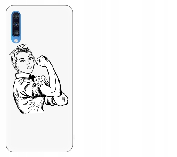 

Etui pokrowiec Samsung Galaxy A70 Women power Siła