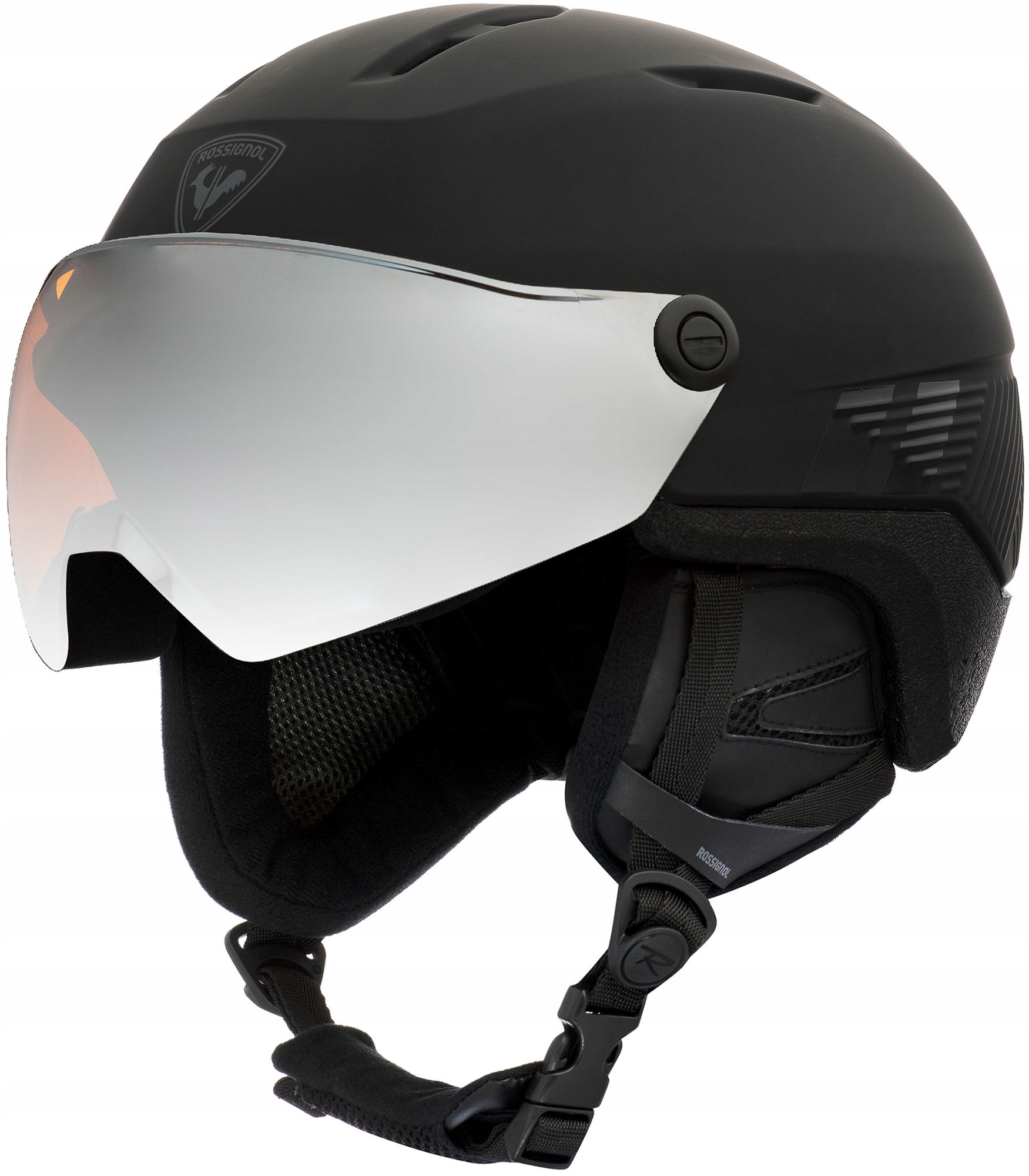 Kask Rossignol Fit Visor Impacts Black L/XL 59-61