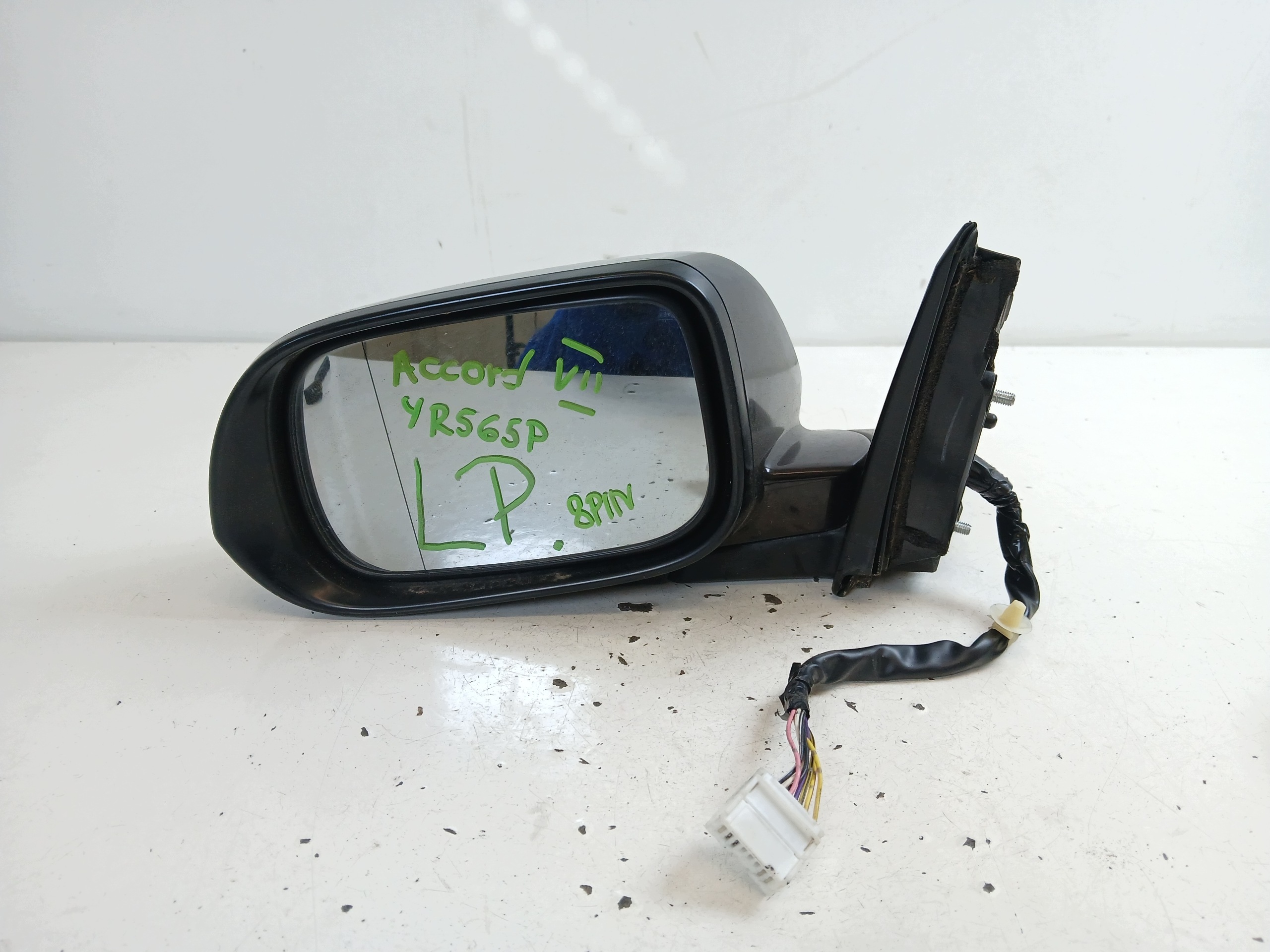 HONDA ACCORD VII mirror left YR565P 8 PIN