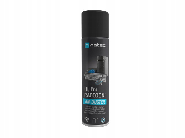 

Sprężone powietrze Natec Raccoon Air 600ml