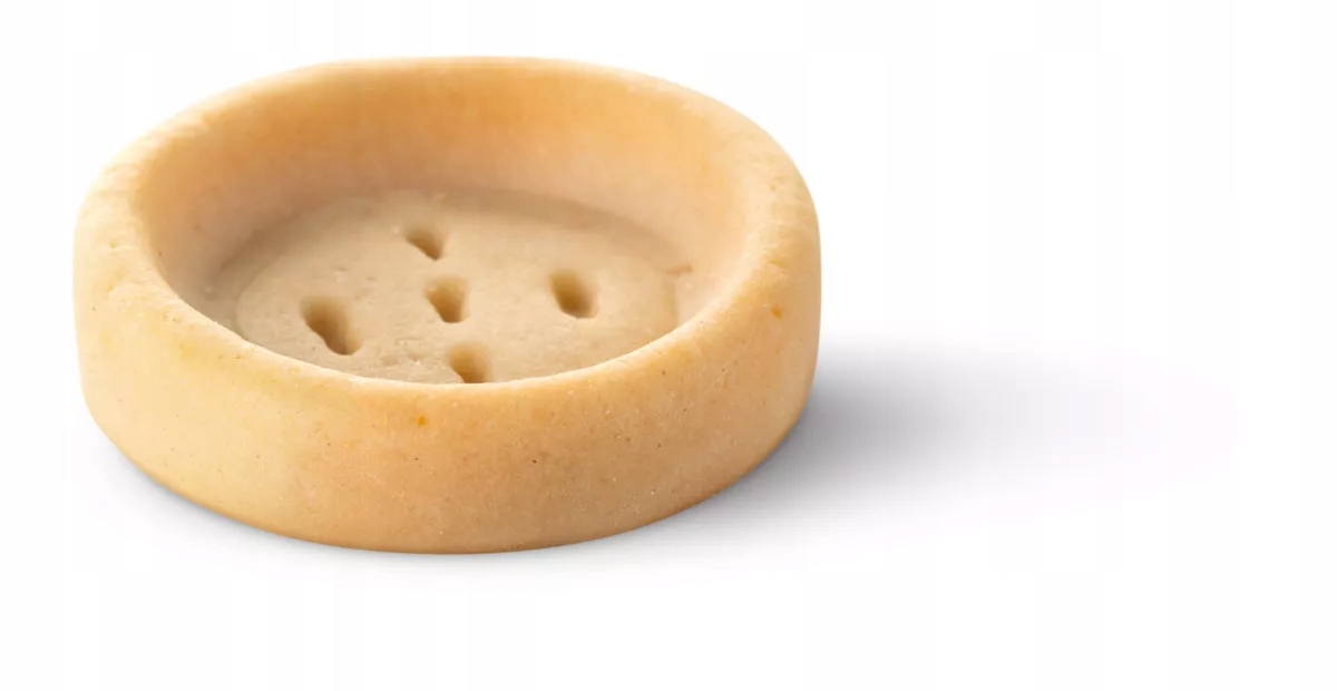 Levně Tartaletka One-Bite Dessert, Křehké sladké Sušenky 3 cm 900 g 7399212