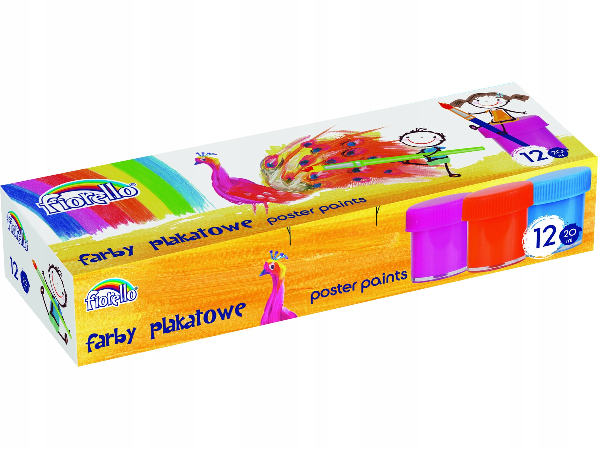 

Farby plakatowe Fiorello x 20 ml