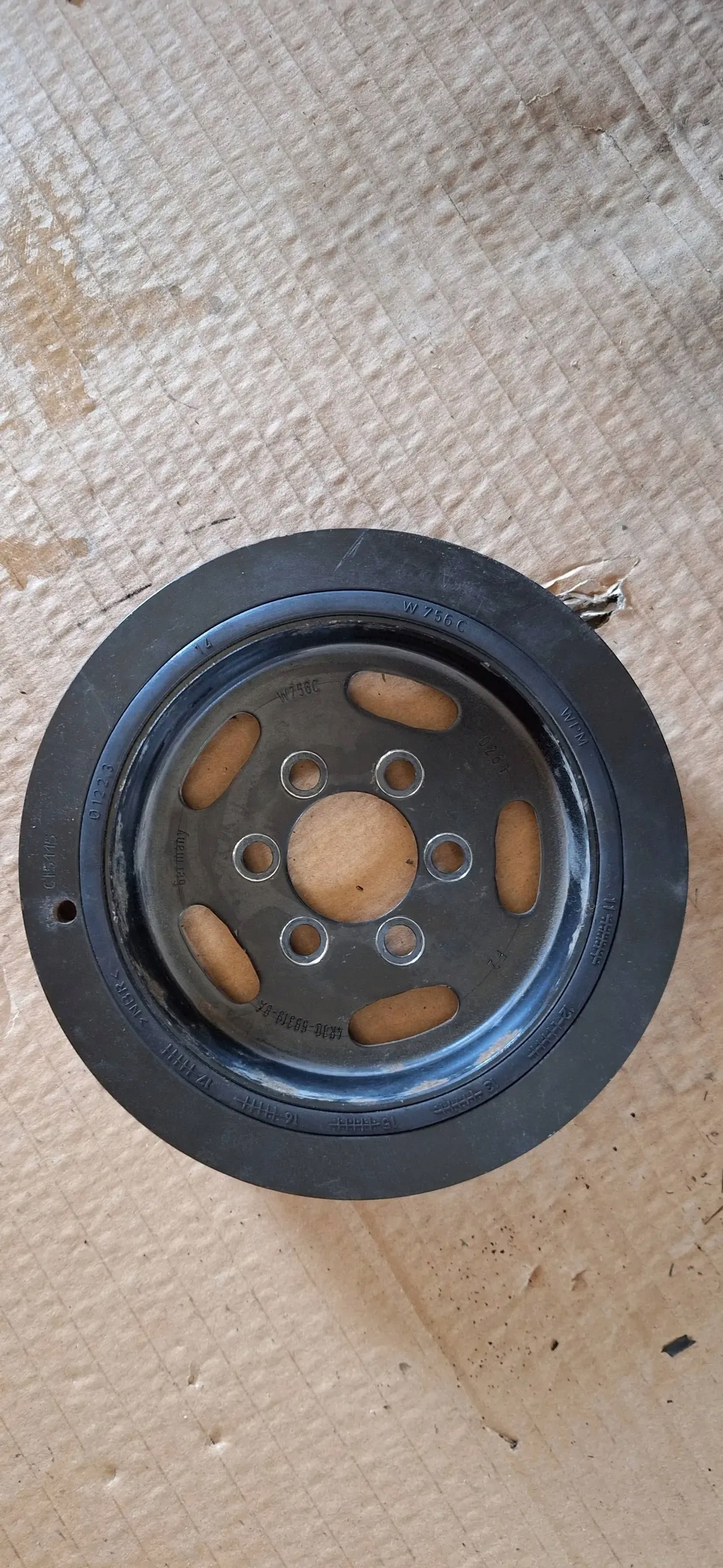 Jaguar XF 2010 Koła pasowe 4R8Q-6B319-BA