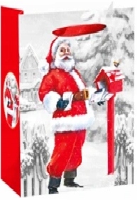 

Świąteczna Torebka z Mikołajem 24/17,5/8,5 wzór 2