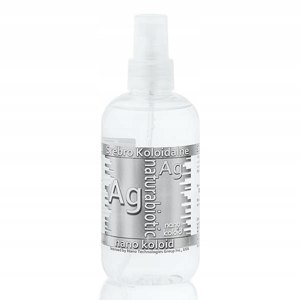 

Koloidalne Nano Srebro Niejonowe 25 ppm, 250ml