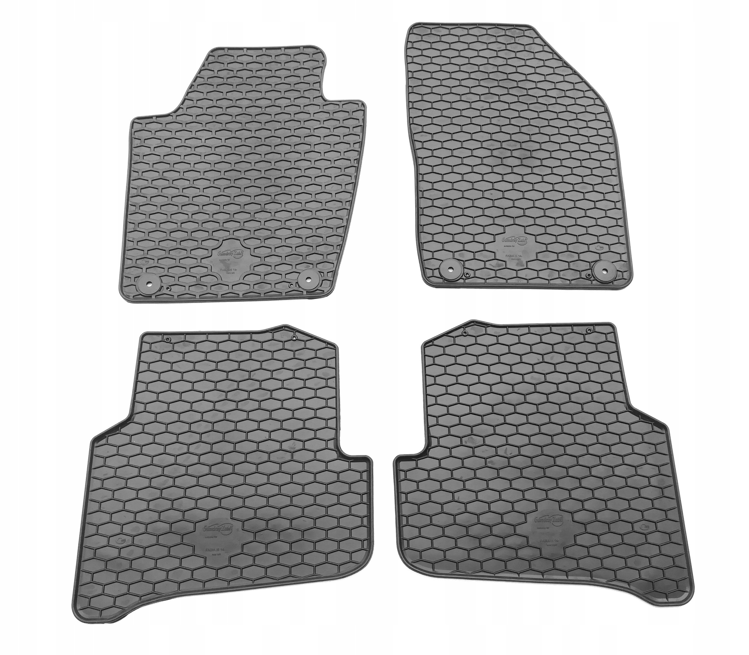 Skoda Fabia 3 Dywaniki gumowe Oryginał