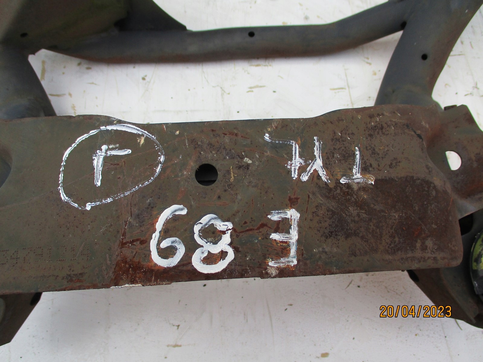 axle beam subframe axle beam rear part BMW Z4 E89