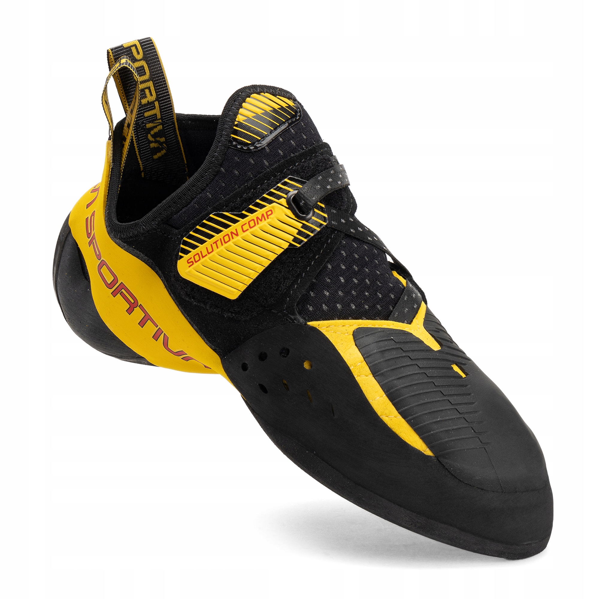 Pánské lezecké boty La Sportiva Solution Comp černo/žluté