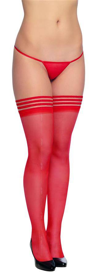 

Stockings 5543 Red ~3~ Czerwony Softline