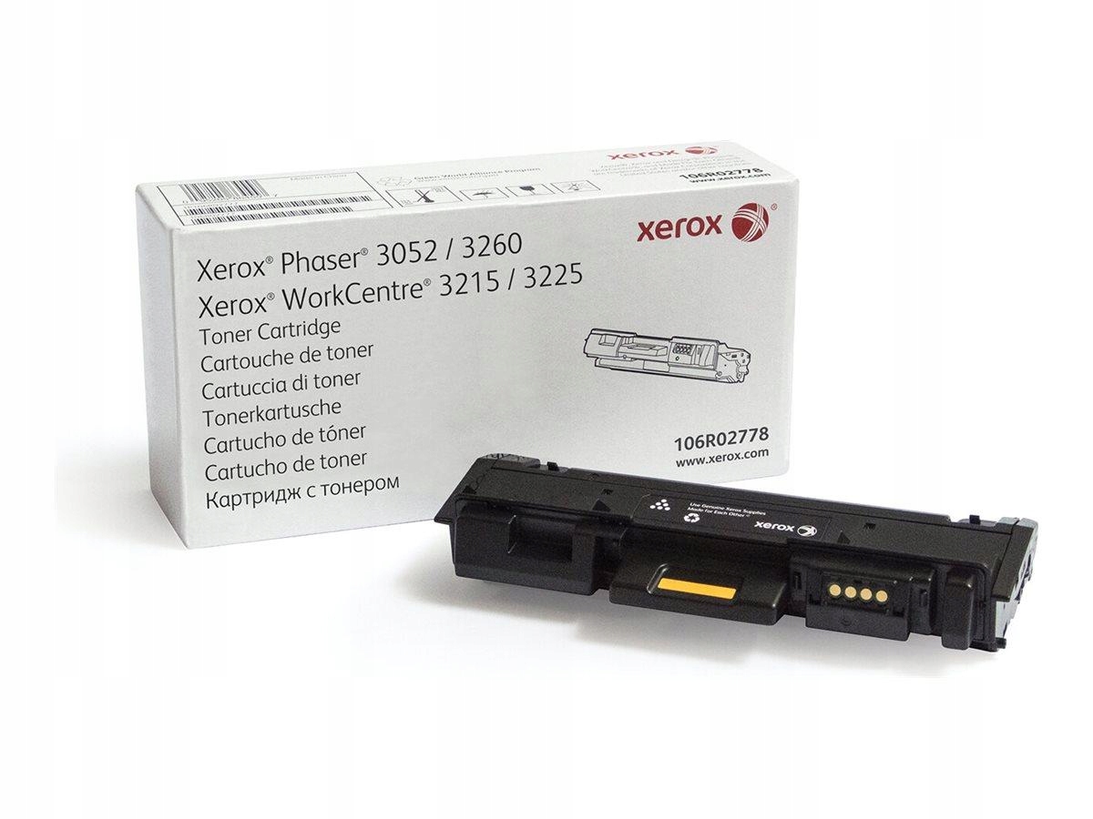 Xerox 106R02778 Xerox black black 3 000str Phaser 3052/3260/WorkCentre