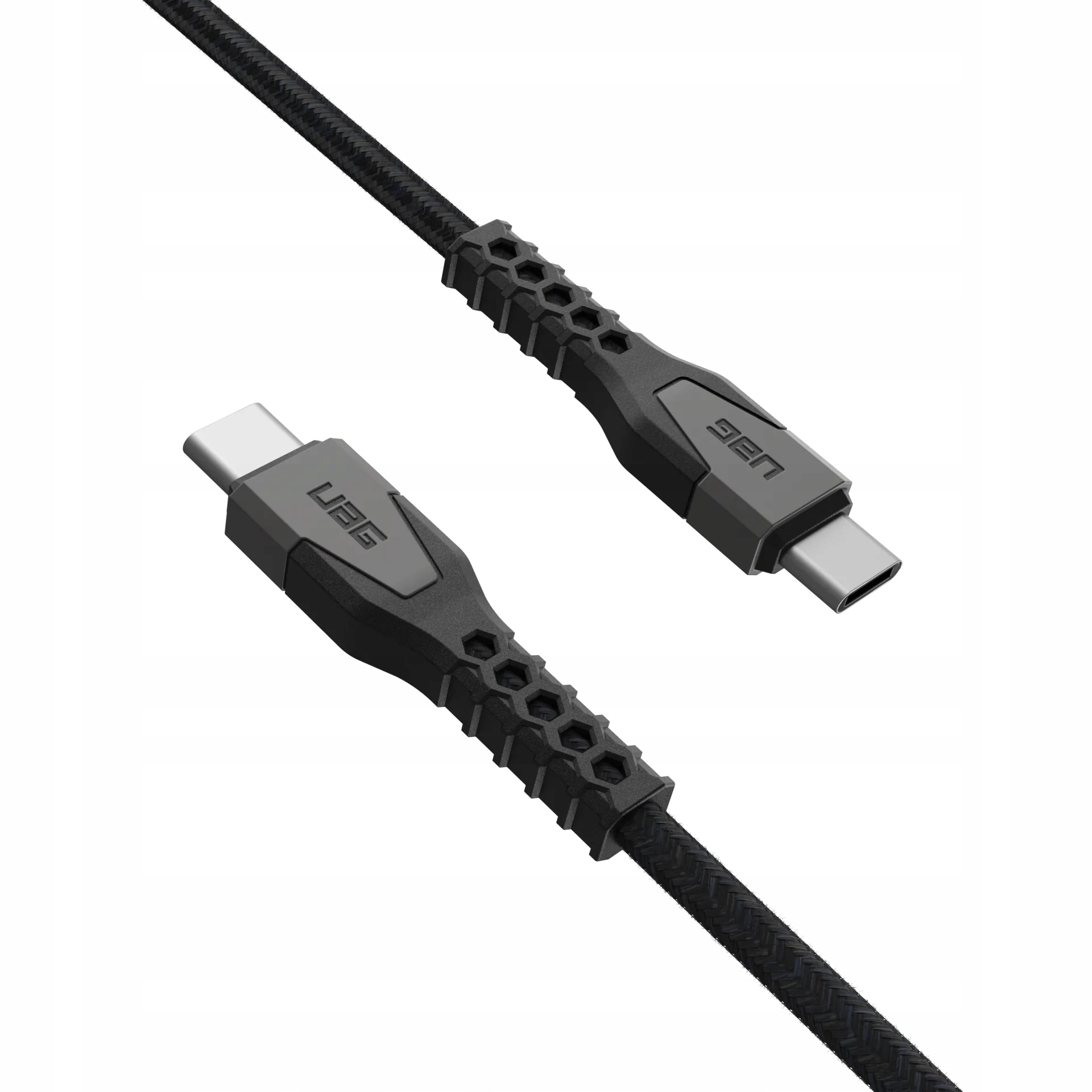 Kabel Uag Usb-c na Usb-c, 60W, 1,5m pro nabíjení a přenos, kevlarový kabel