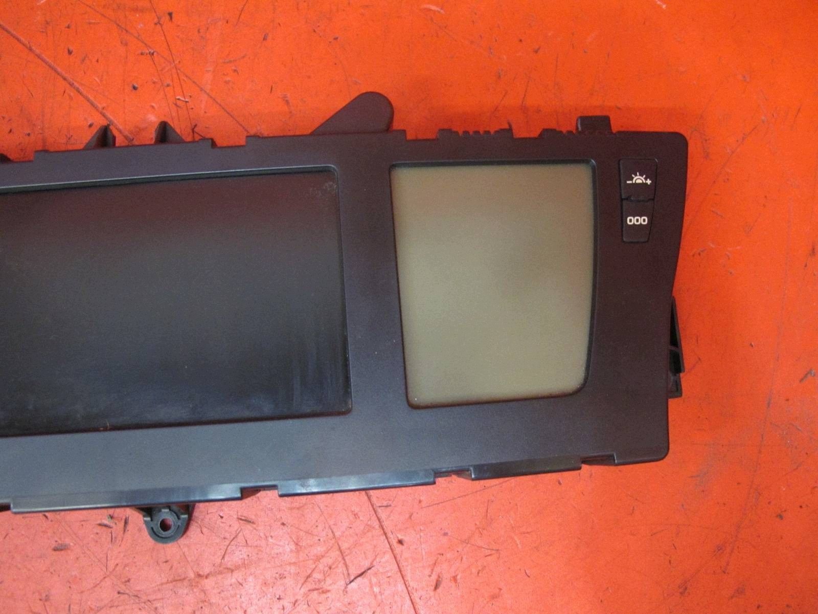 CITROEN C4 PICASSO and UA dials dials display NAVIGASCJI 9801543880