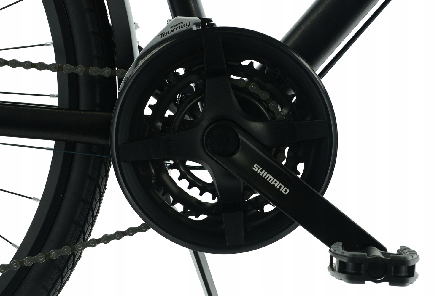 Rower Trekkingowy Kands 28 Verso V1 r21' czarny SHIMANO HYDRAULIKA r25M