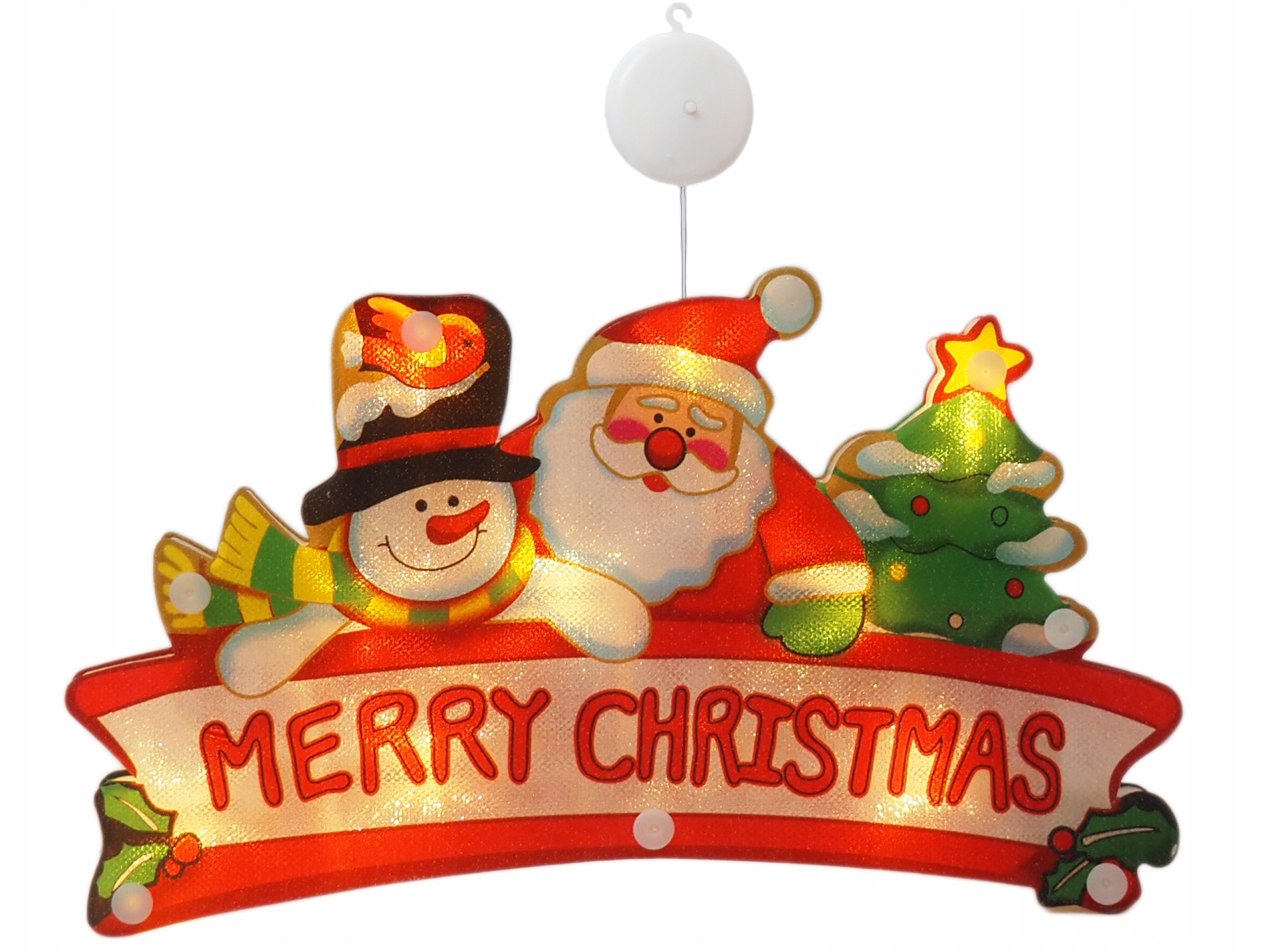 ZAWIESZKA NA CHOINKĘ WESOŁYCH SWIATNA BOMBKA