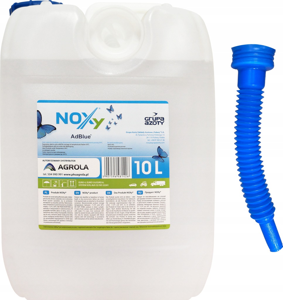 

Płyn AdBlue NOXy 10l