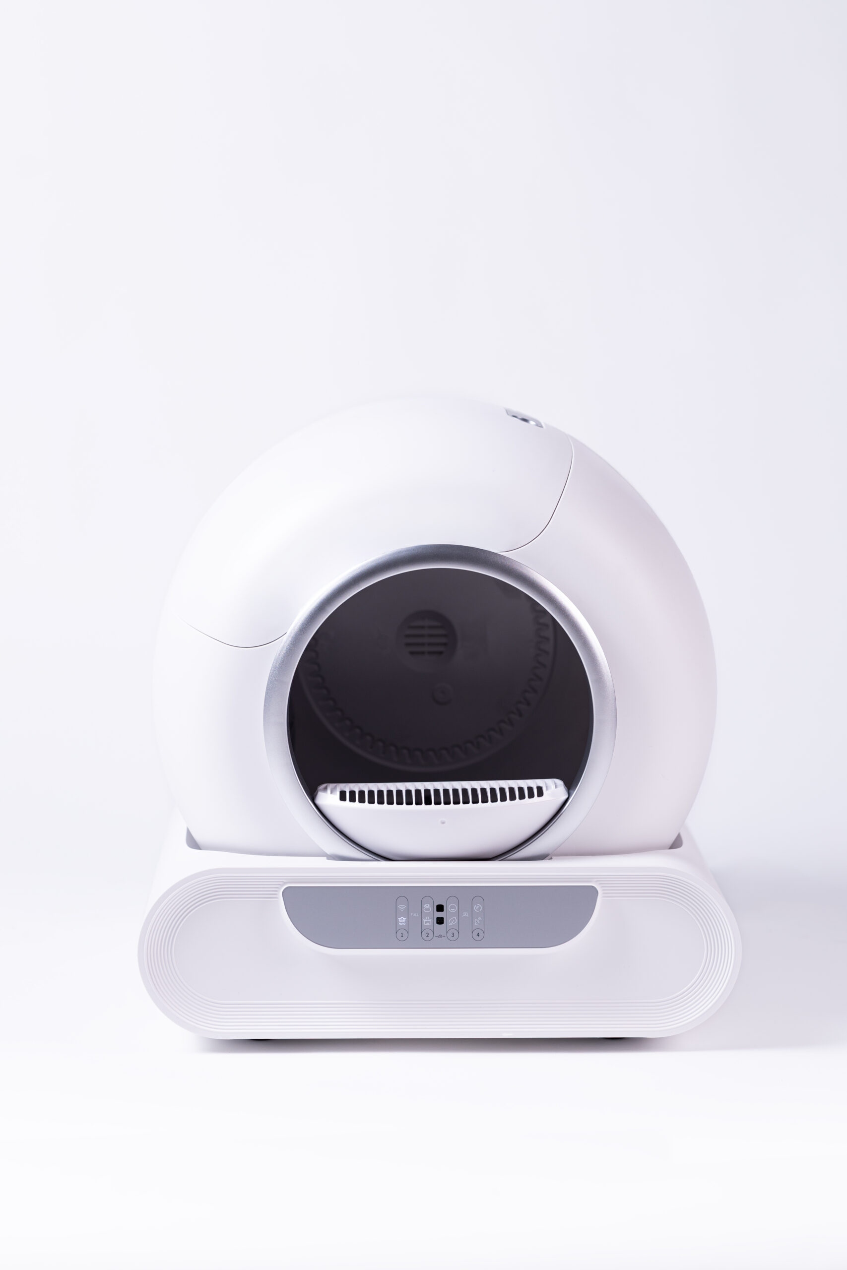 Levně Purrio Automatická toaleta pro kočky samočistící 65 l automatická Wi-Fi