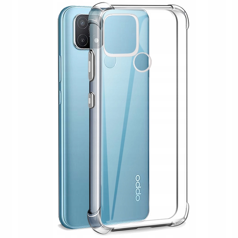 

Etui Do Oppo A15S Pancerne Przeźroczyste Case
