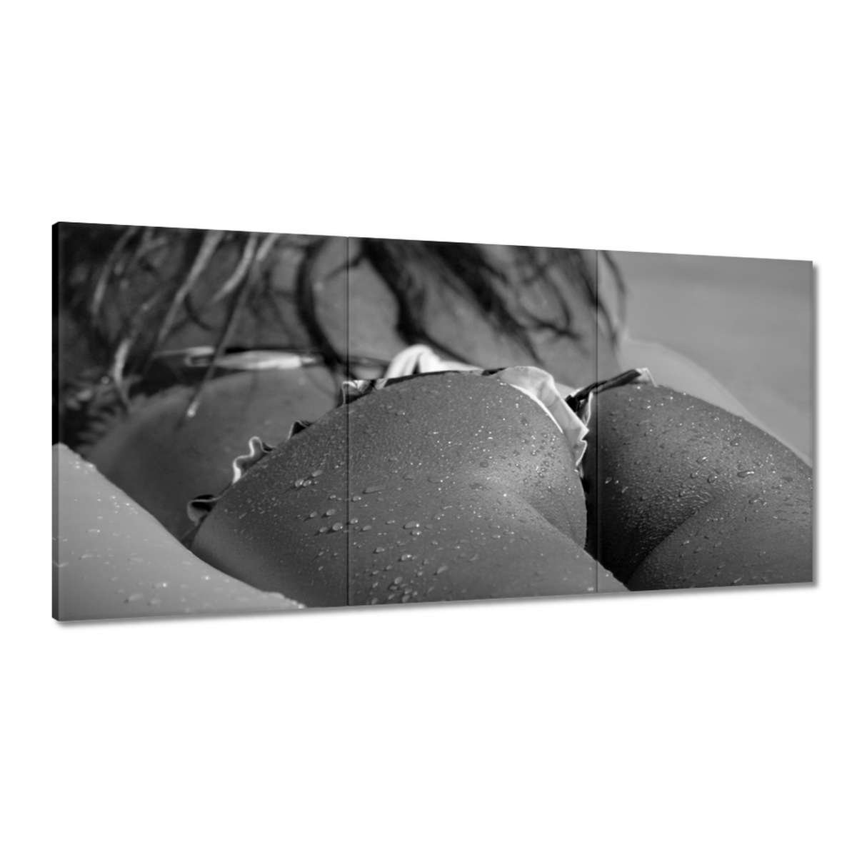 Obrazy 180x90 Dievča na pláži Sun