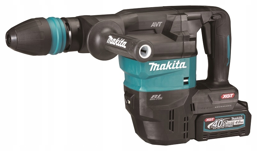 Makita Aku bourací kladivo SDSMax s Aws Li-ion Xgt 40V/4,0Ah HM001GM201