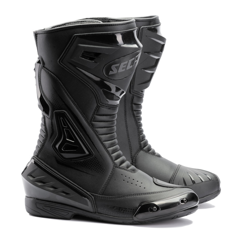 BUTY MOTOCYKLOWE SECA PULSAR II SPORTOWE CZARNE 46