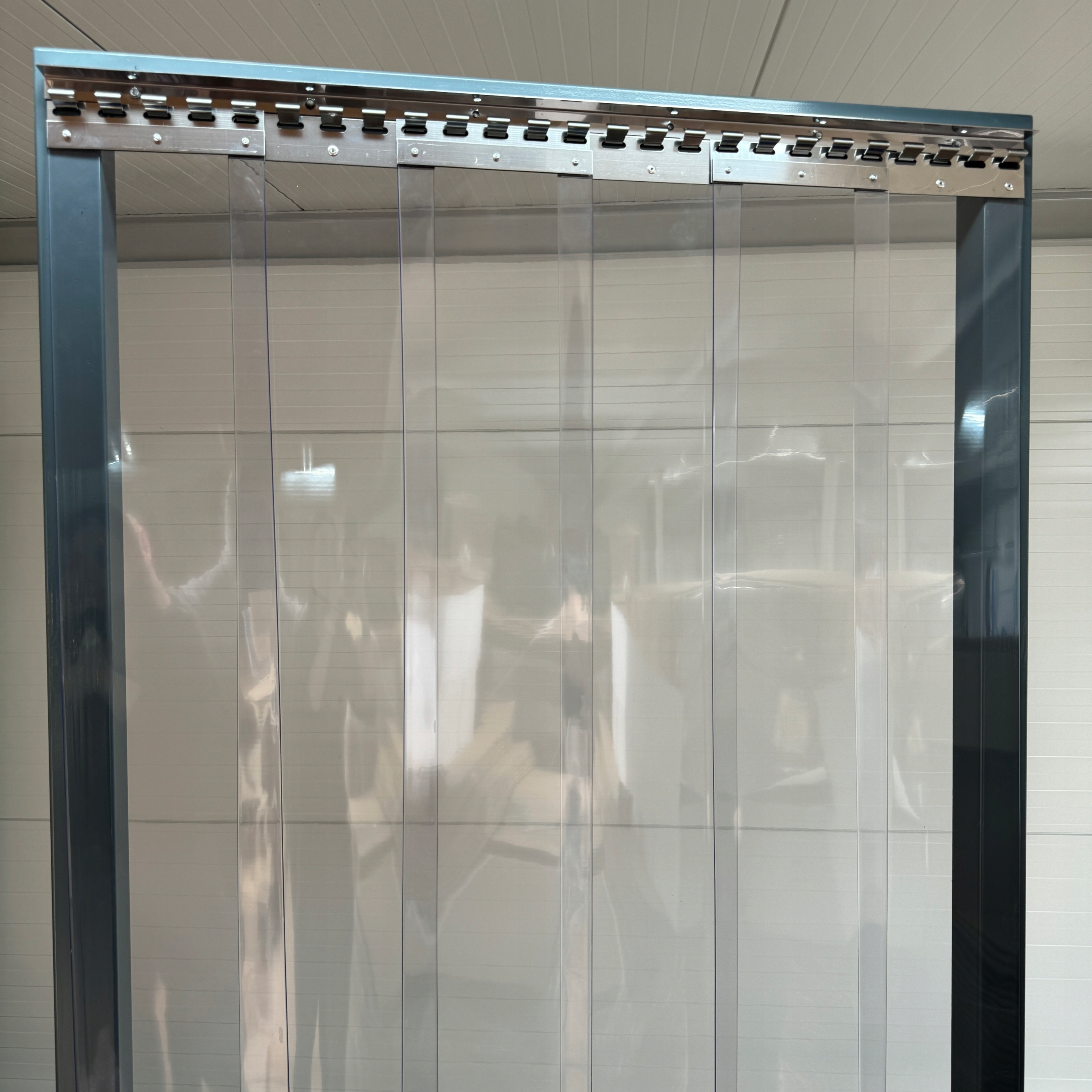 kurtyna paskowa (SxH) 100x200 cm, pasy PCV 200x2mm Szerokość produktu 100 cm