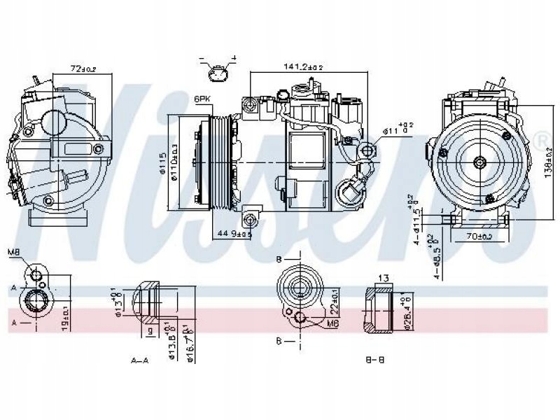 Компрессор кондиционера W215 CL-class MERCEDES foto 0