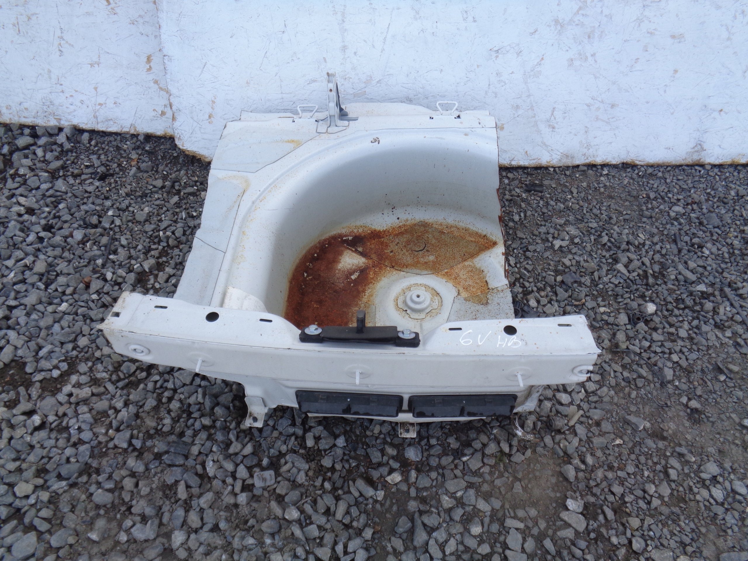 SKODA FABIA III 3 HB rear panel sump 14-21r