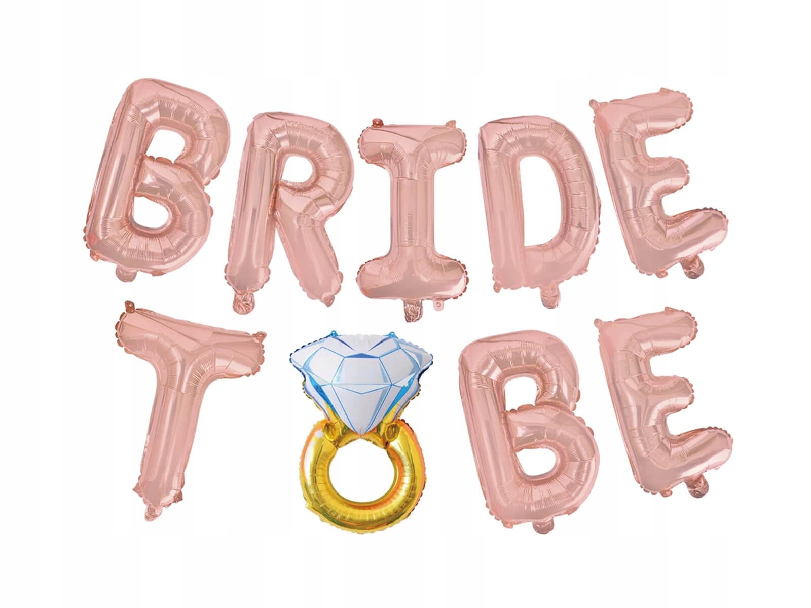 

Balon foliowy napis Bride To Be Wieczór Panieński