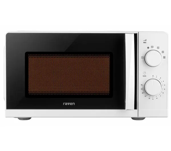 Kuchenka mikrofalowa Raven EKM003 20L 700W Rozmrażanie 6 Poziomów Mocy