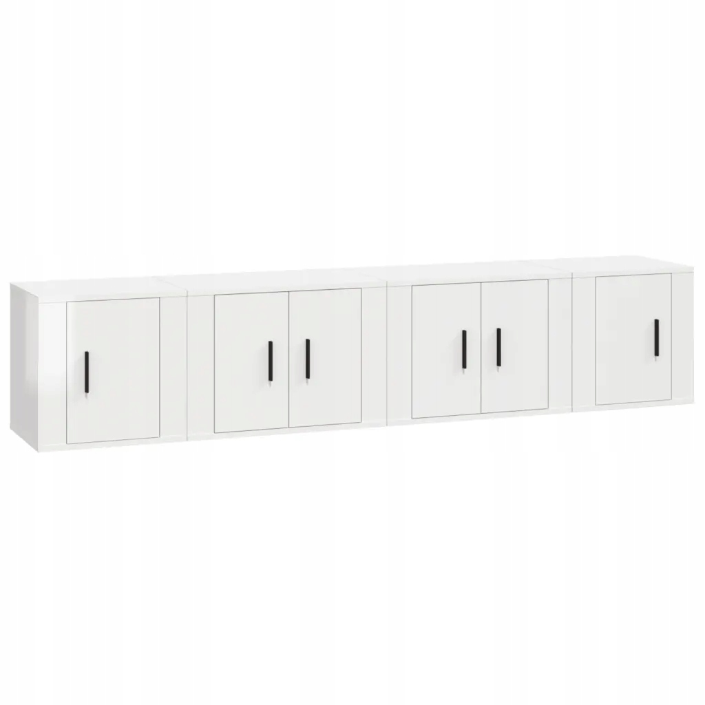 Zestaw szafek Tv biały 57x34,5x40 40x34,5x40 cm