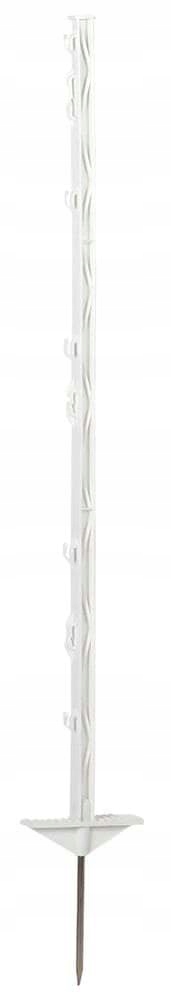 Plotové Palice Z Polypropylenu Classic 105 cm 20 Ks Bílá Patka Kerbl