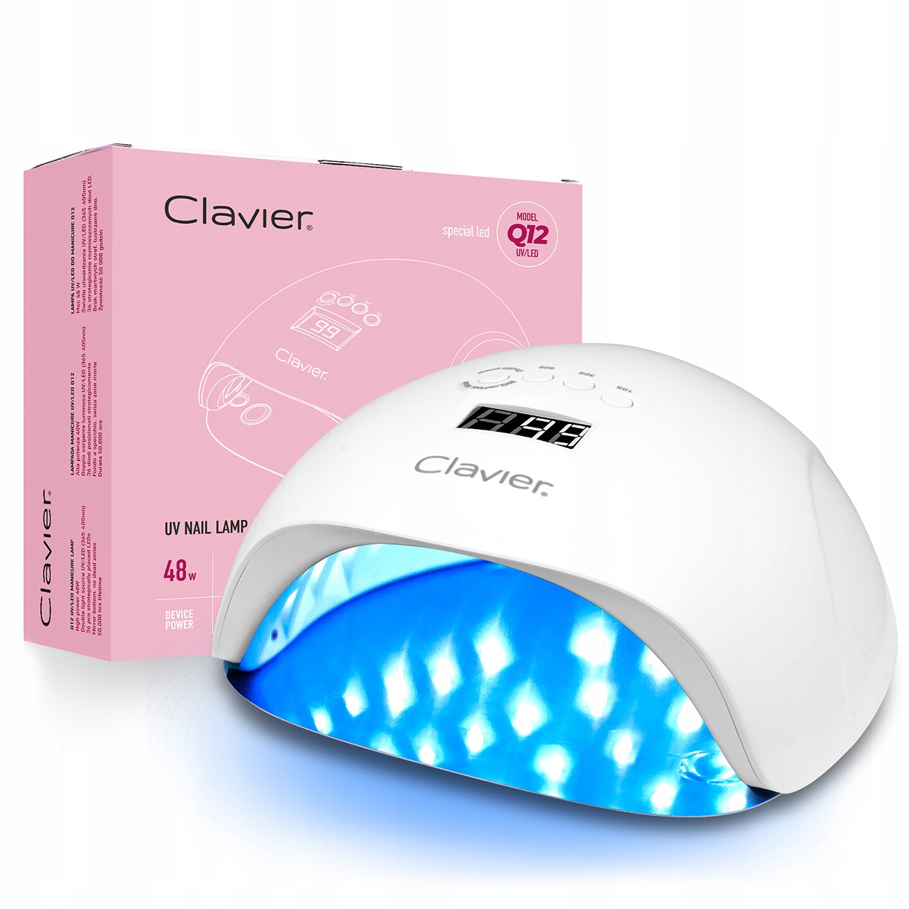 Uv Led lampa Clavier Q12 48W