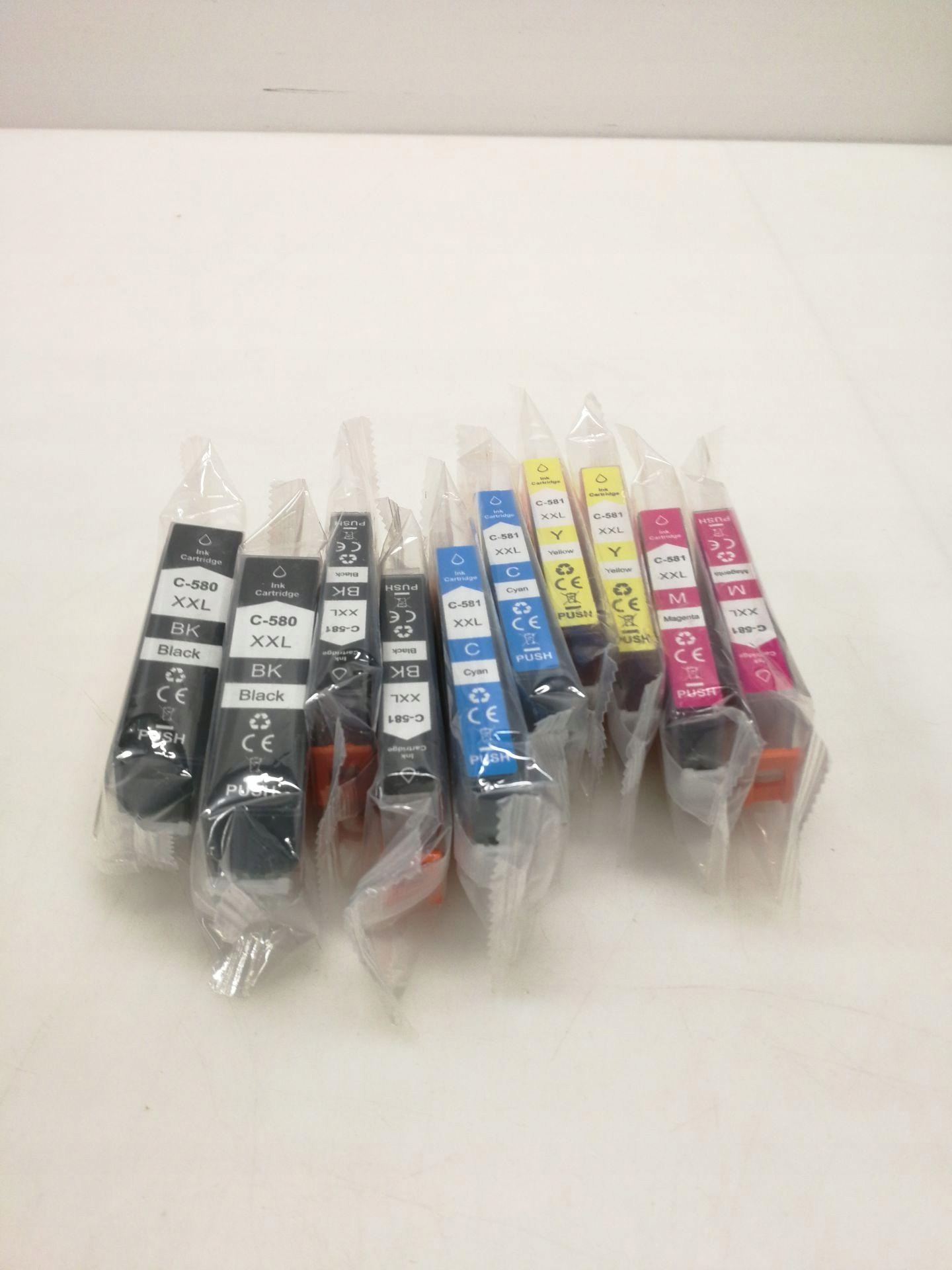 WKŁADY ATRAMENTOWE DO CANON 580, 581, MULTIPACK XXL Producent Inna