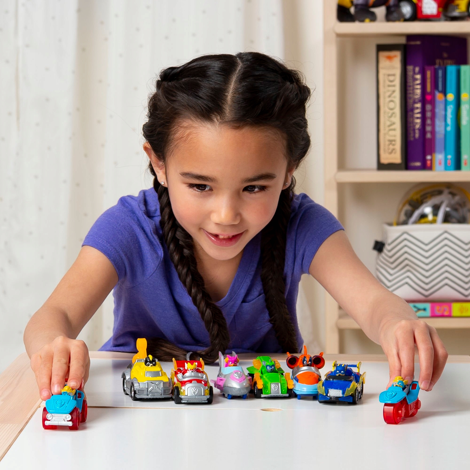 PSI PATROL ROZKŁADANY PATROLOWIEC 2W1 + 9 POJAZDÓW Wiek dziecka 3 lata +