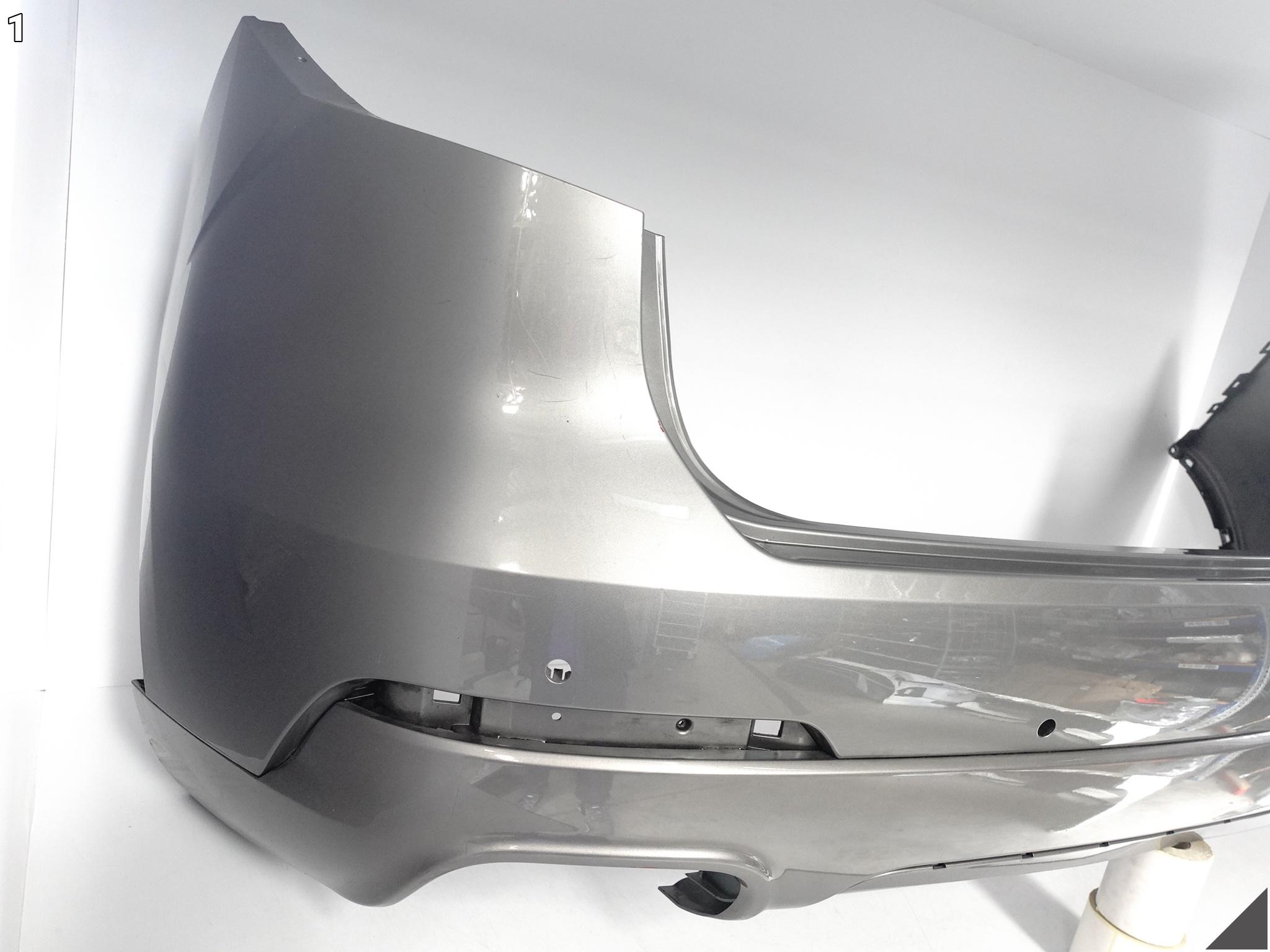 MASERATI LEVANTE M161 16- bumper BUMPER + SPOILER diffuser rear part