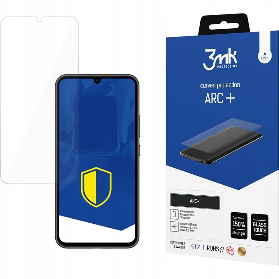 

Folia ochronna na ekran 3mk do Galaxy A34 5G