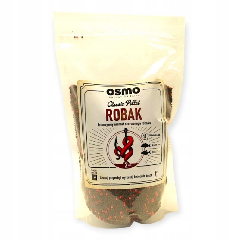Osmo Pellet Classic 2mm Robak 800g
