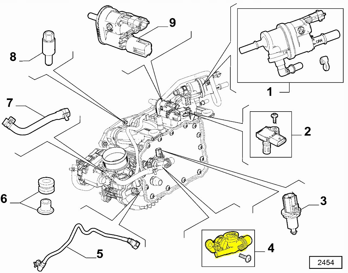 Czujnik temp. doładowania Alfa Romeo Stelvio 2.0