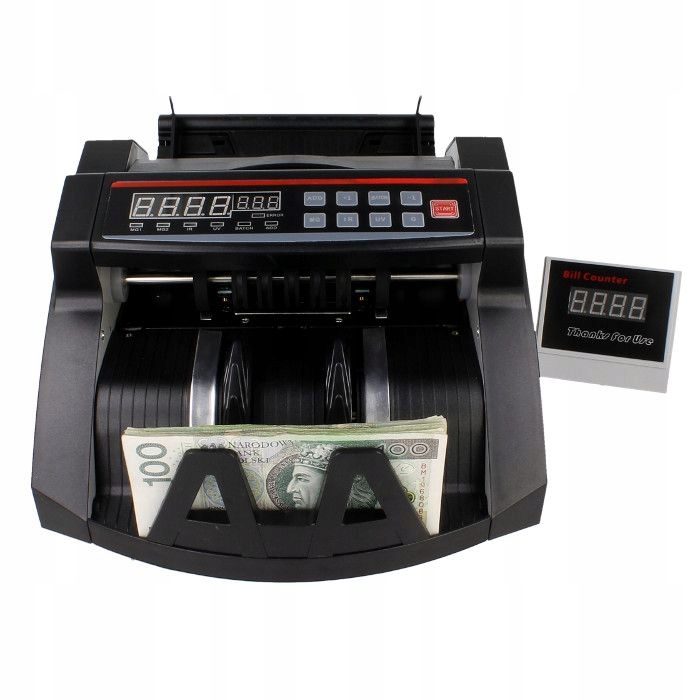 LICZARKA NOMINAŁOWA DO BANKNOTÓW CZARNA UV MGF PROFESJONALNA