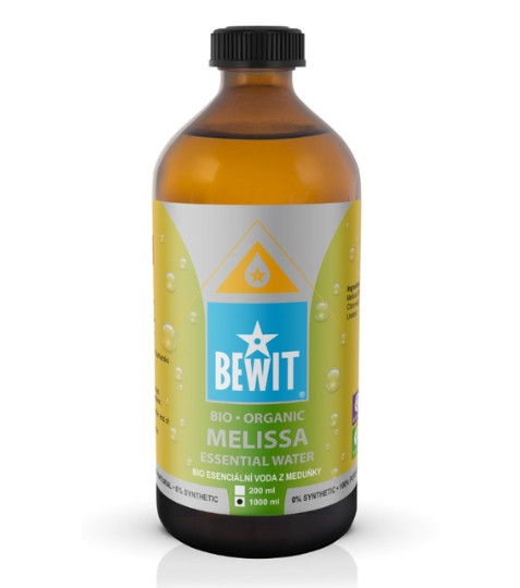 Bewit Hydrolát z meduňky, Bio 1 L