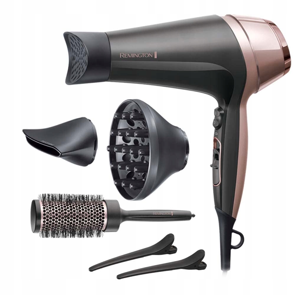 Fén Remington D5707 černá 2200 W lehká s příslušenstvím