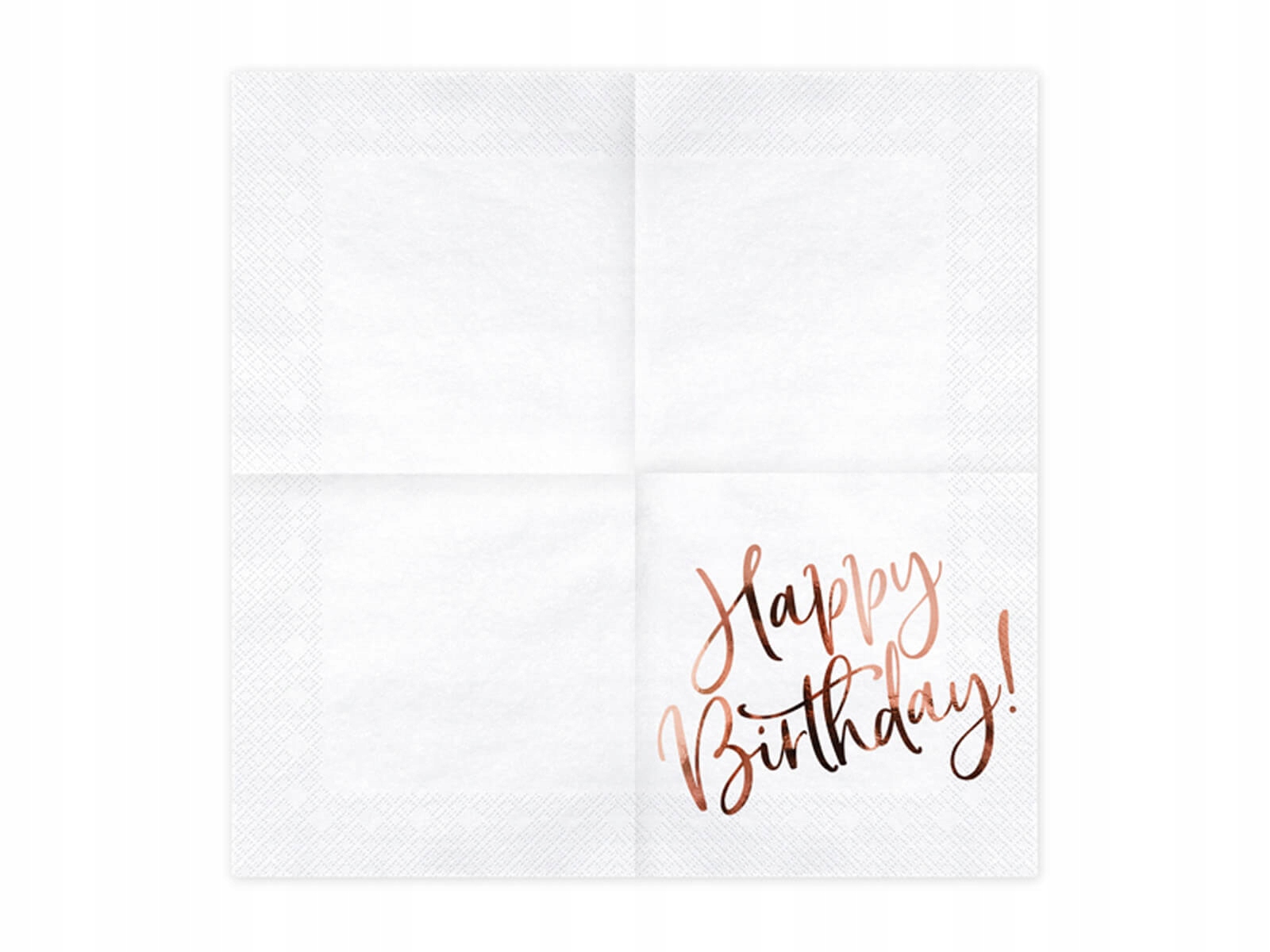 Serwetki urodzinowe Happy Birthday 33 cm 20 szt. Marka Party Deco